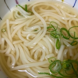 シンプルに素うどん